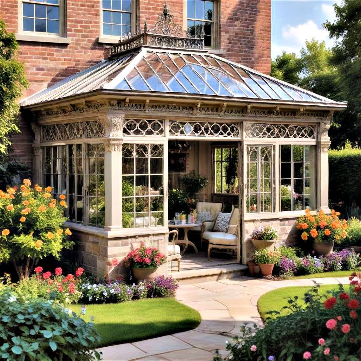 timeless english garden conservatory