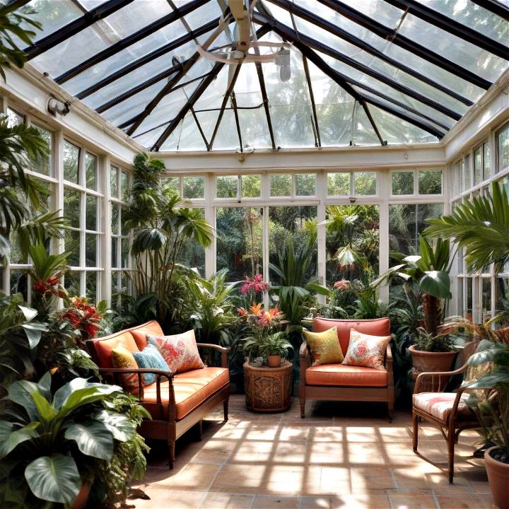 tropical retreat conservatory