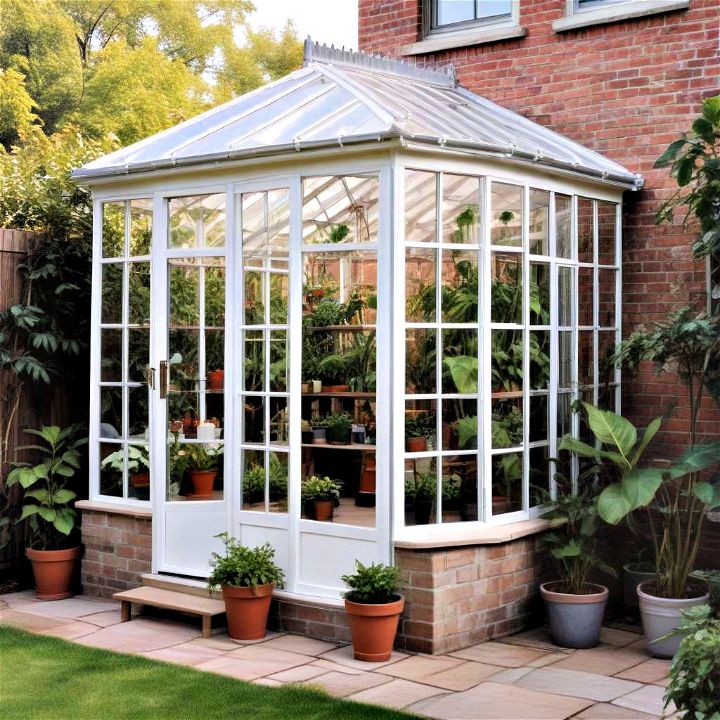 unique greenhouse extension