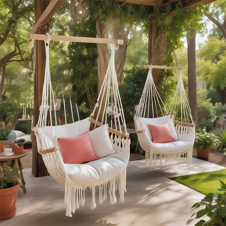 unique suspended hammock chairs