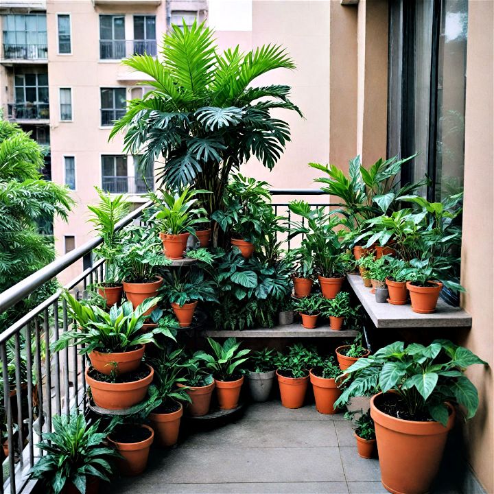 urban jungle balcony