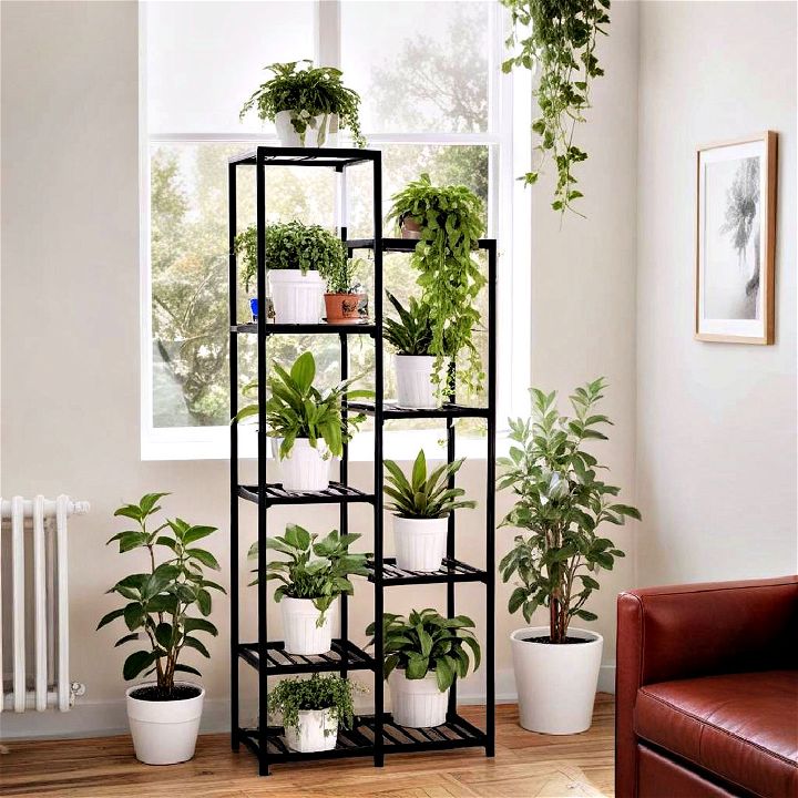 vertical plant stands living piece of art