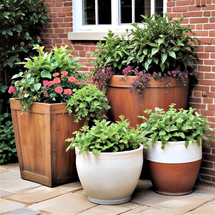 vibrant and stunning container gardens