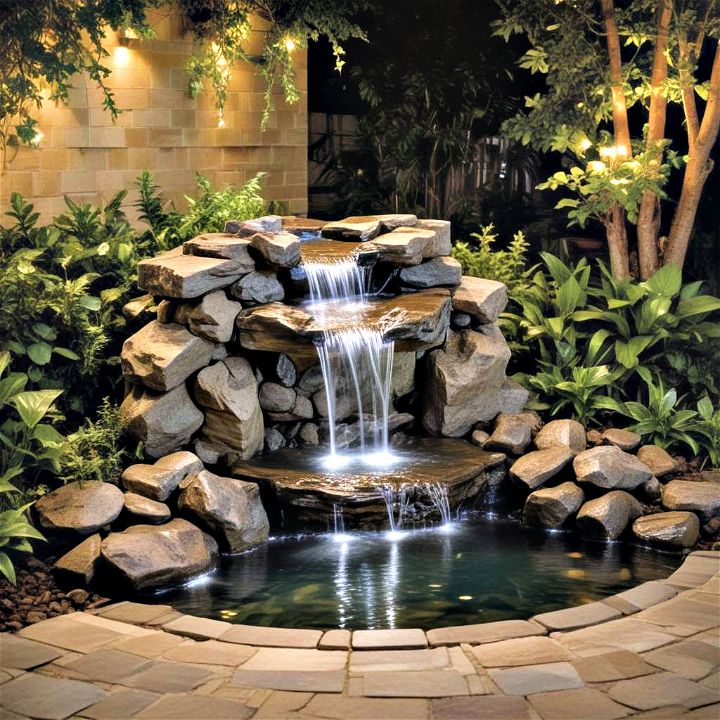 water feature lights