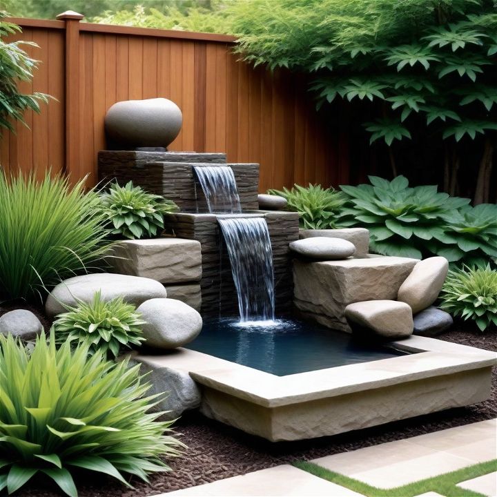 water features near your fence