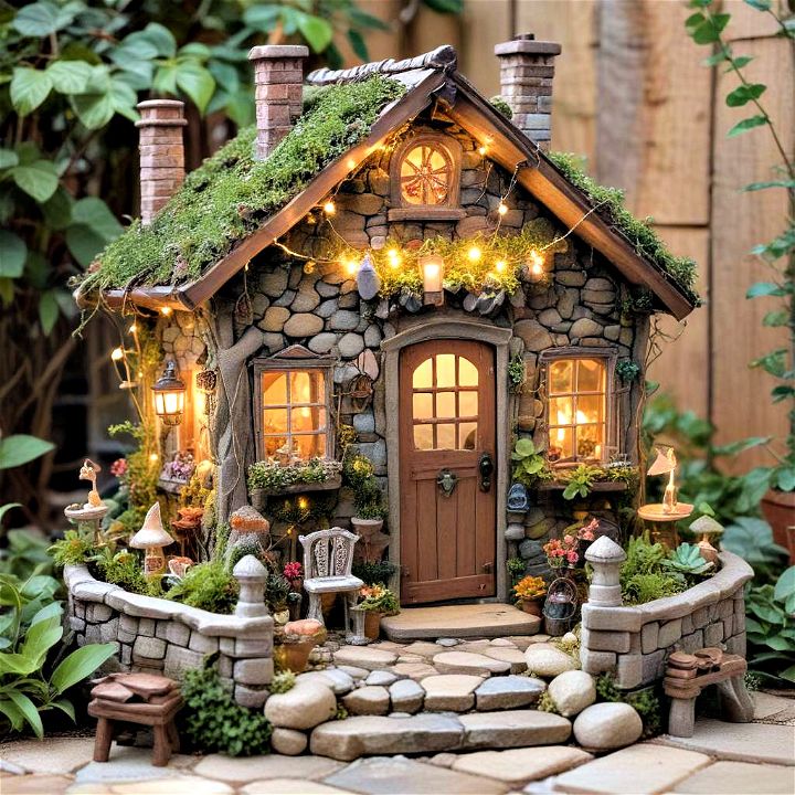 whimsical fairy garden