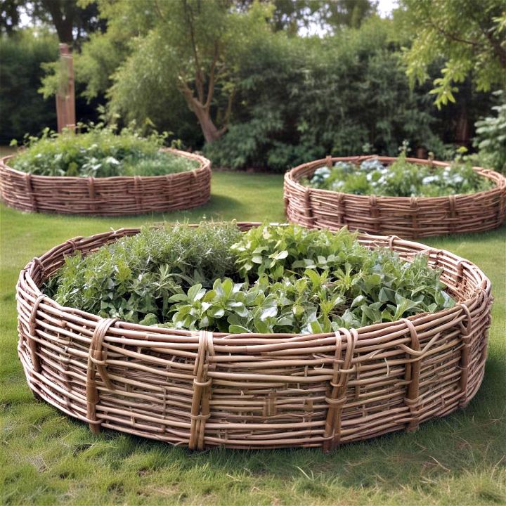 woven willow beds