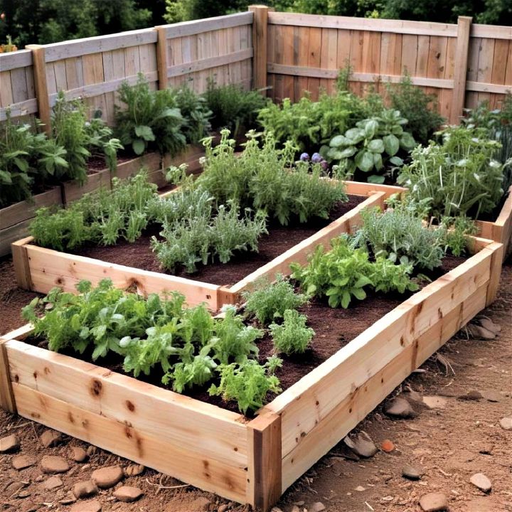 Raised Bed Herb Garden idea