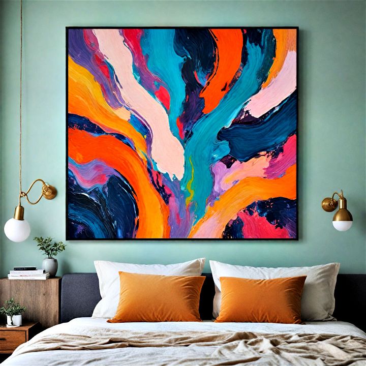 abstract painting to make a bold statement