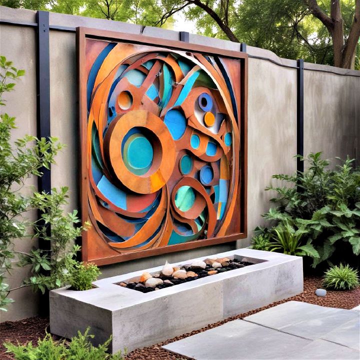 abstract sculptures outdoor art installation