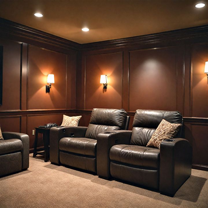 adjustable lighting home theater