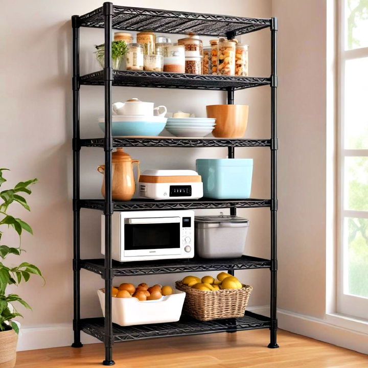 adjustable shelves for kitchen idea