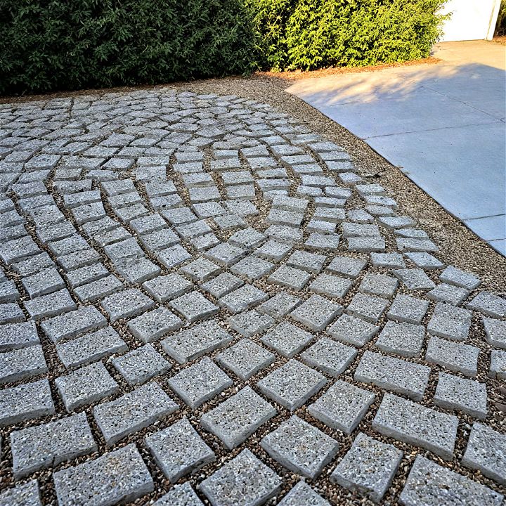 affordable and easy cinder gravel driveway