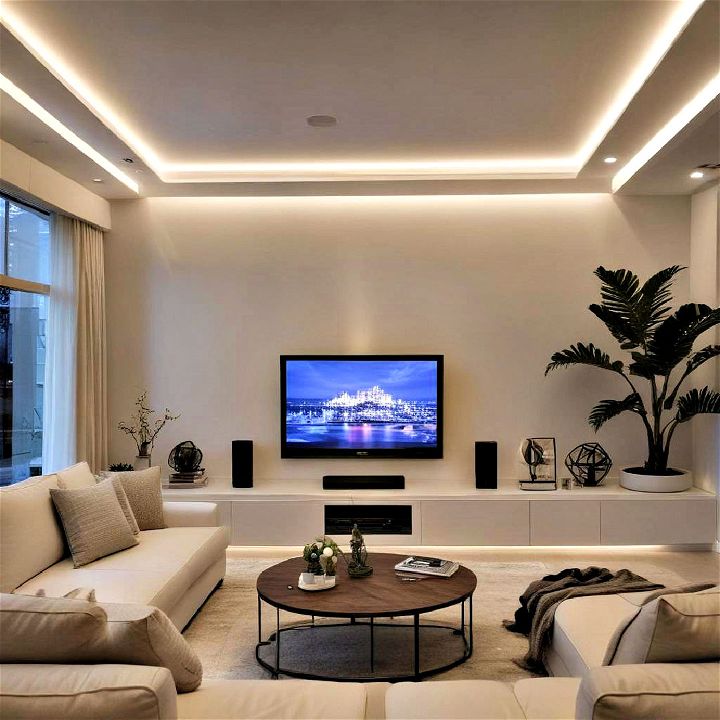 ambient lighting tv room
