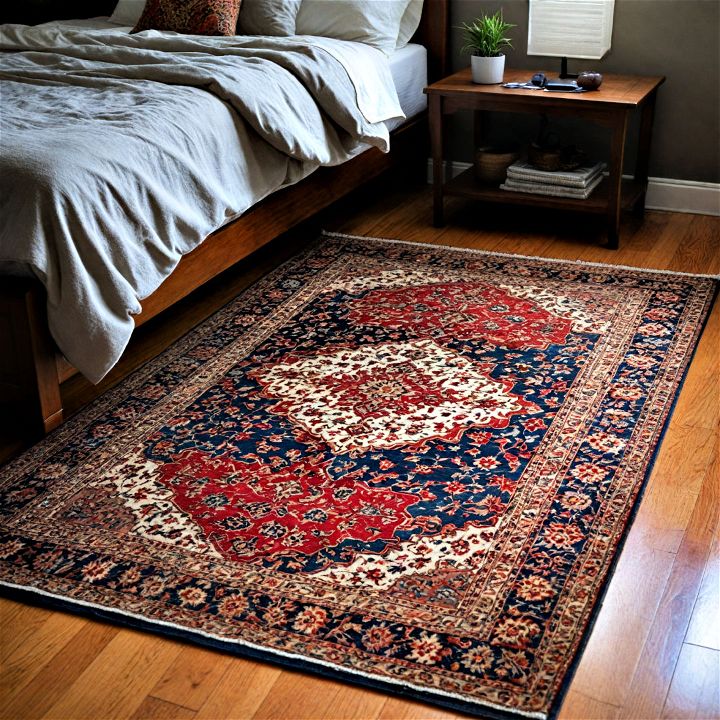artful rug to add personality to your space
