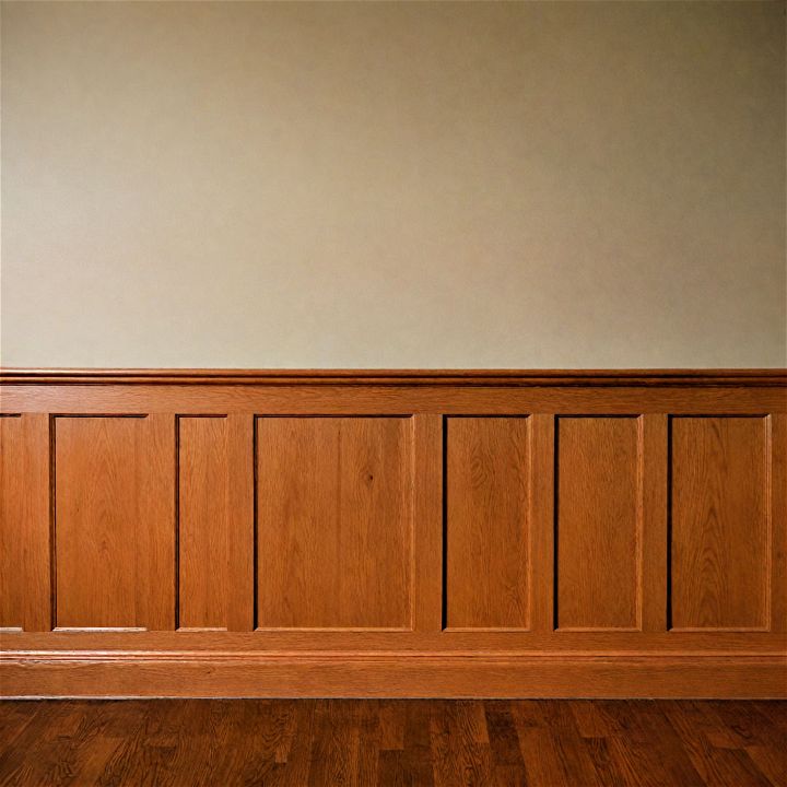 attractive and functional wainscoting