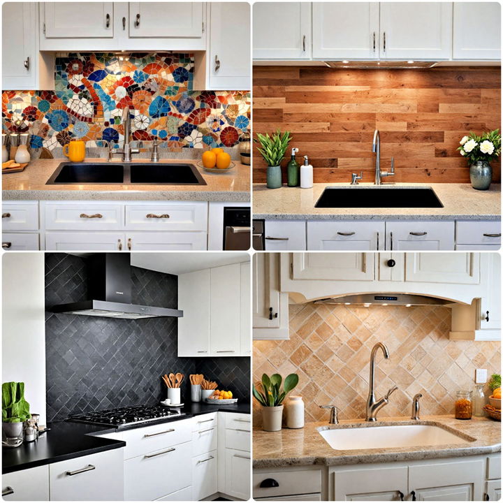 backsplash ideas for white cabinets