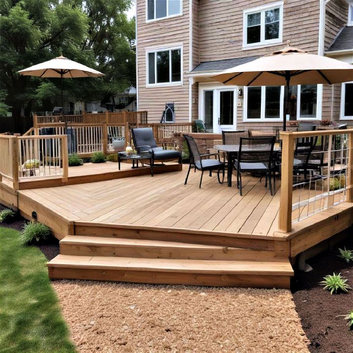 backyard accessibility deck