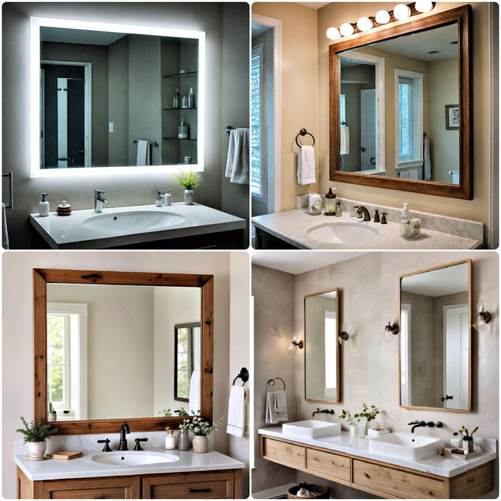 bathroom mirror ideas