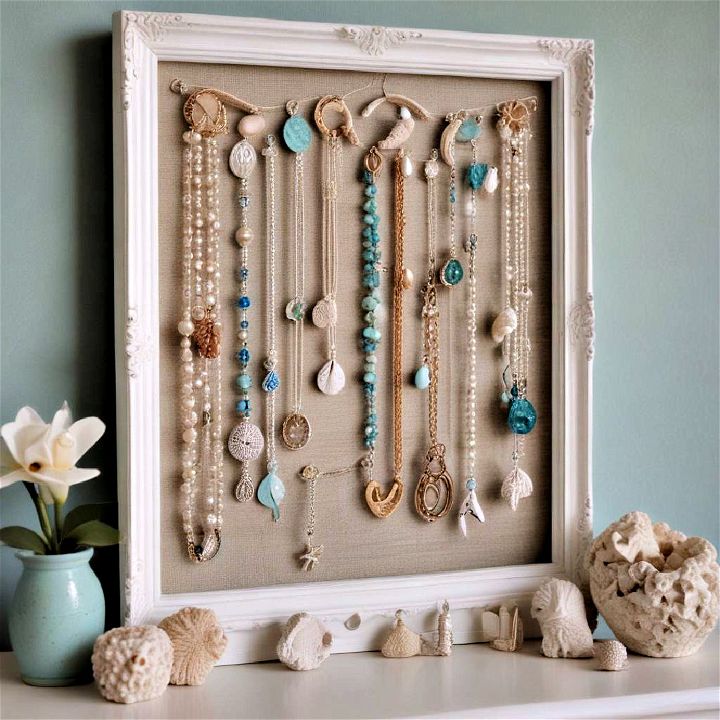 beach inspired jewelry holder