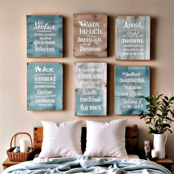 beach quotes and signs for bedroom