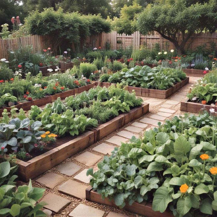 beautiful and functional edible garden elegance