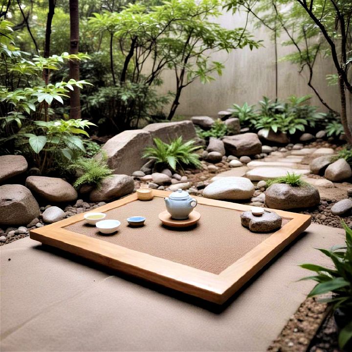 beautiful tea ceremony space