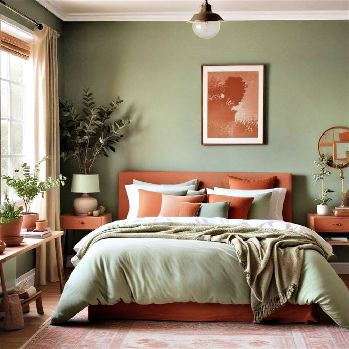 beautifully warmth with sage and terracotta
