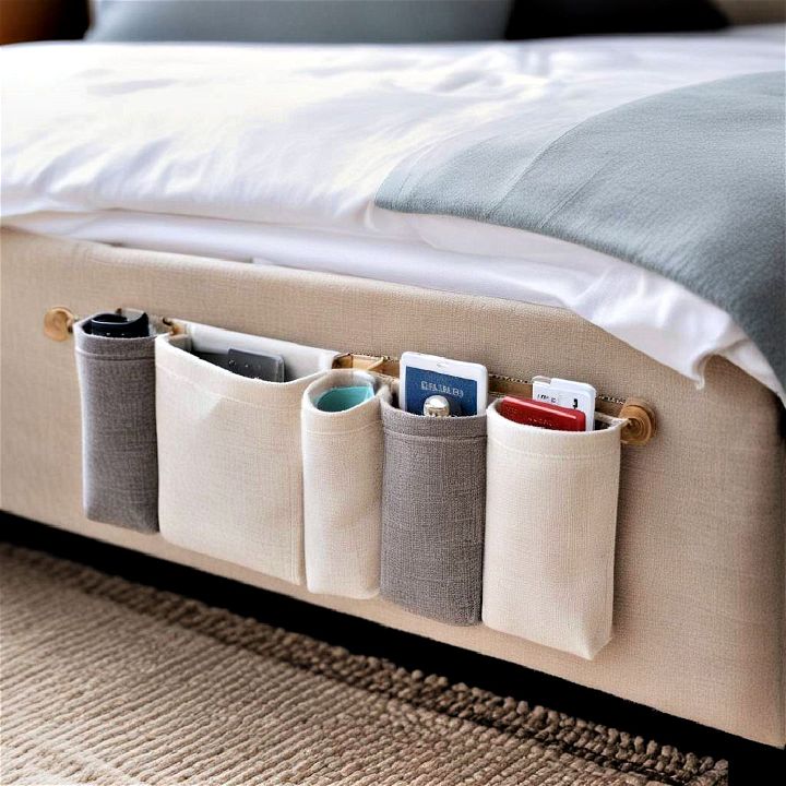 bedside caddy for small bedroom