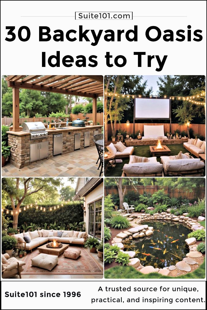 best backyard oasis ideas