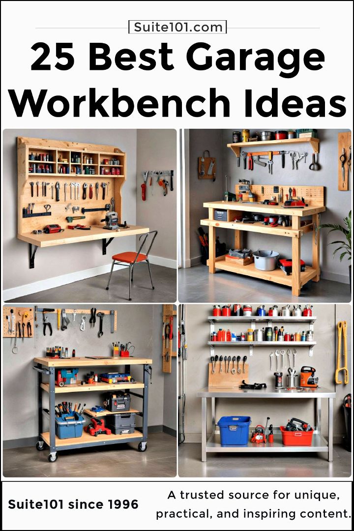 best garage workbench ideas