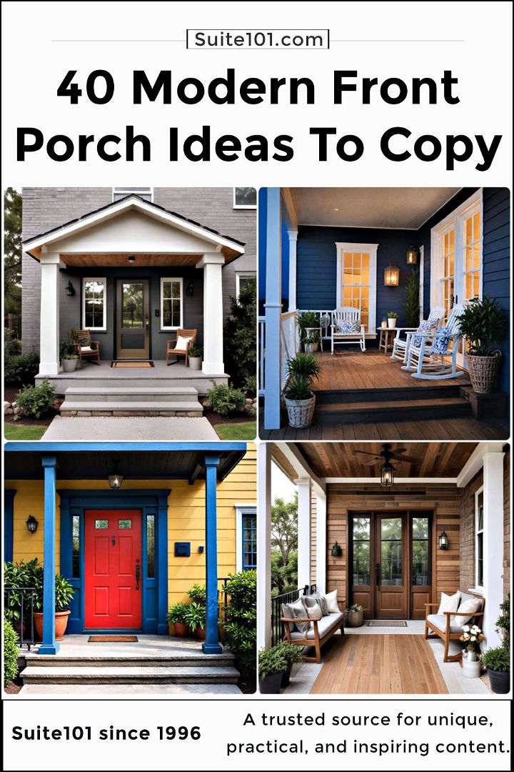best modern front porch ideas