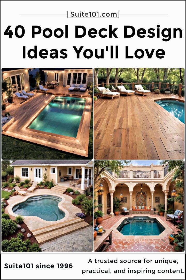 best pool deck ideas
