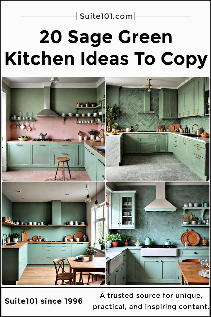best sage green kitchen ideas