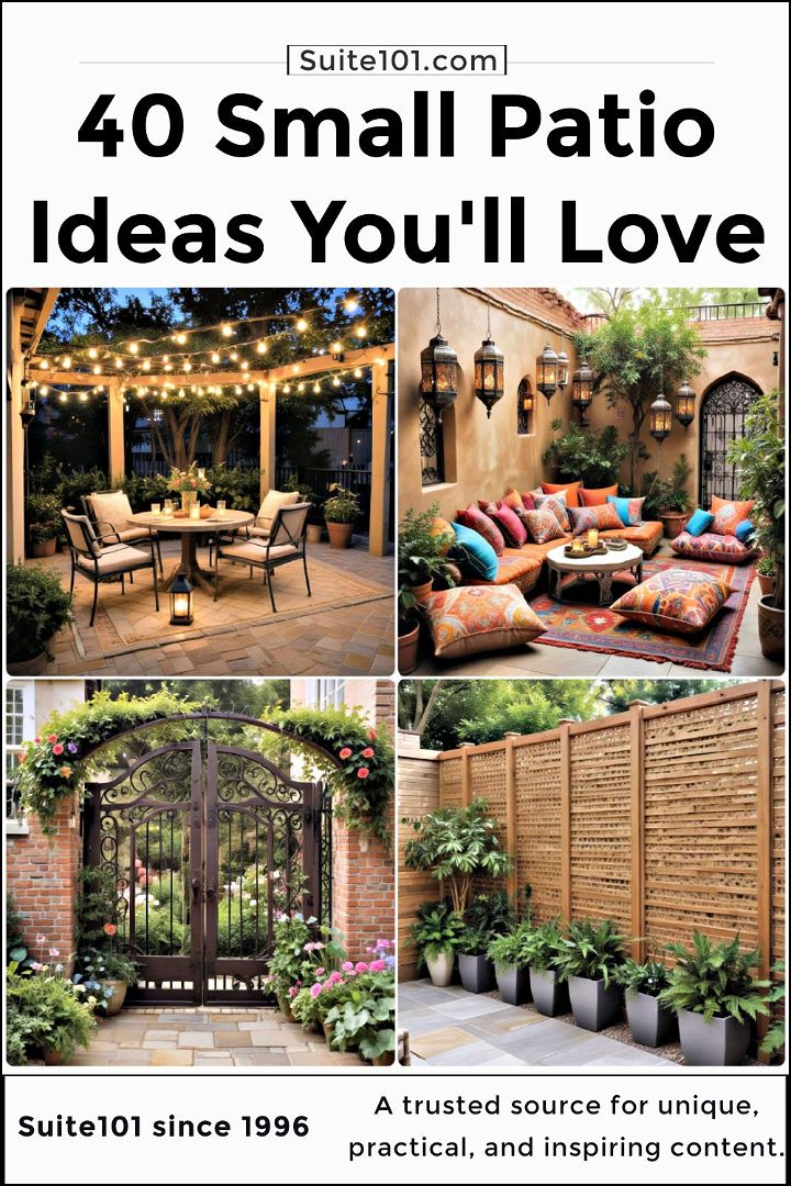 best small patio ideas