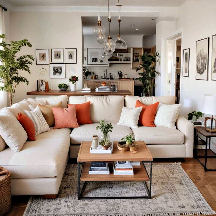 big furniture for small apartment decorating