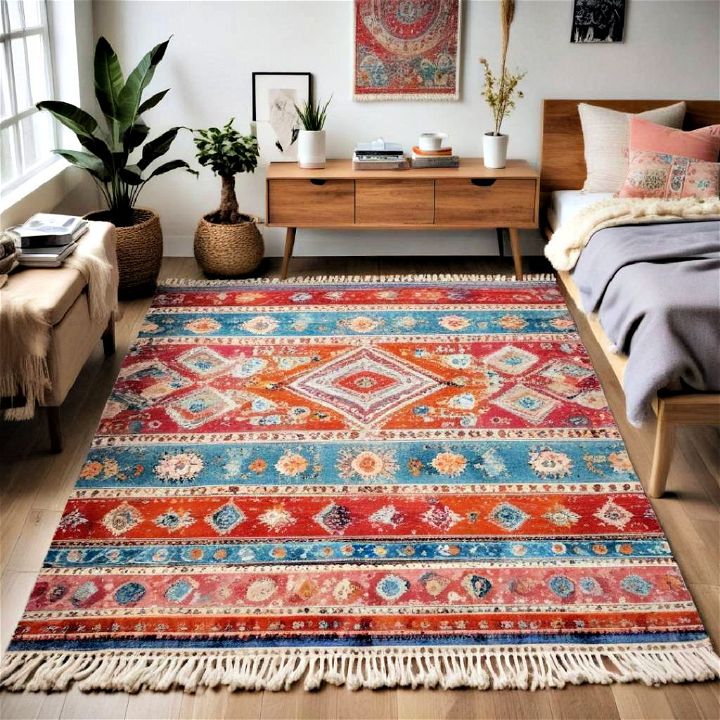bohemian rug for bedroom