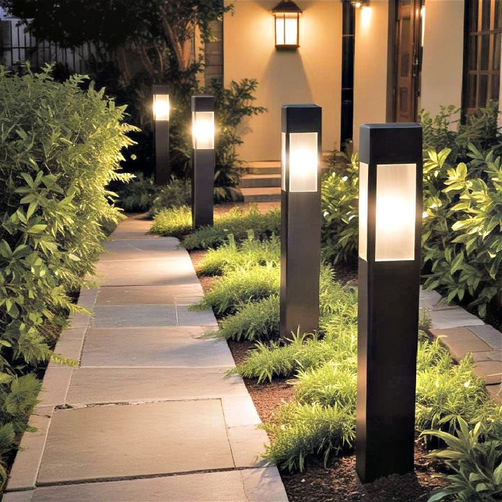 bollard lights for your garden