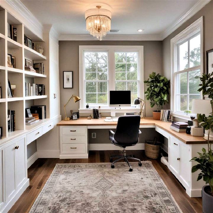 bonus room into a home office