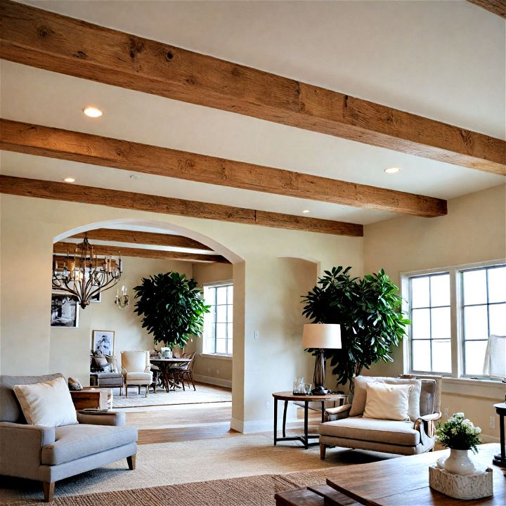 box beams for texture for any decor style