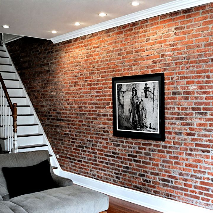 brick panels for industrial or loft style homes