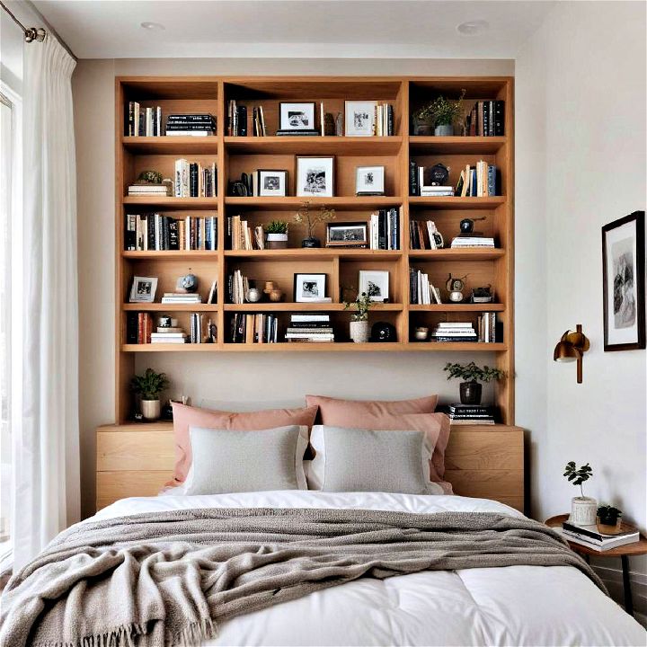 build in some shelves decor bedroom