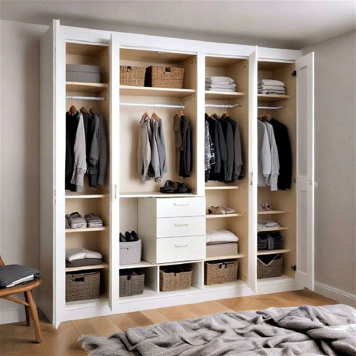 built in wardrobe for small bedroom
