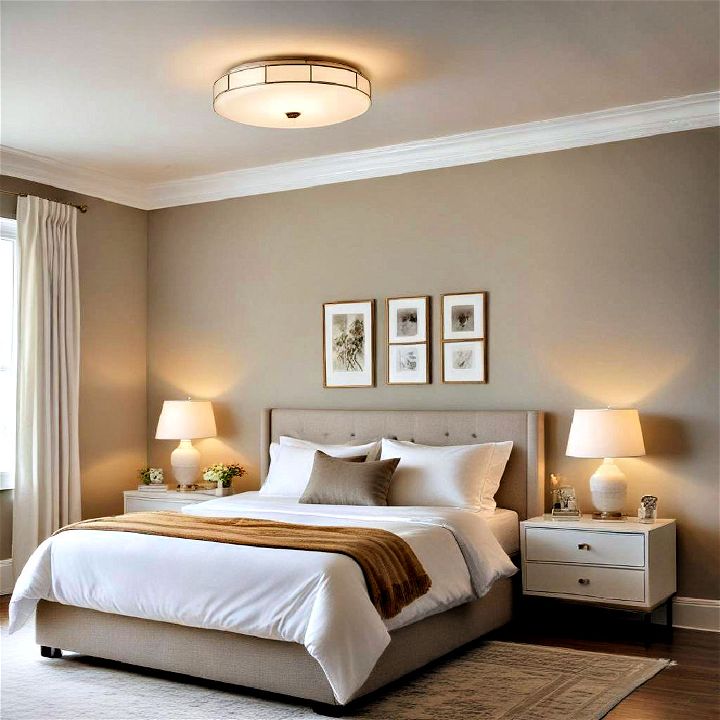 ceiling mounted lighting small bedroom