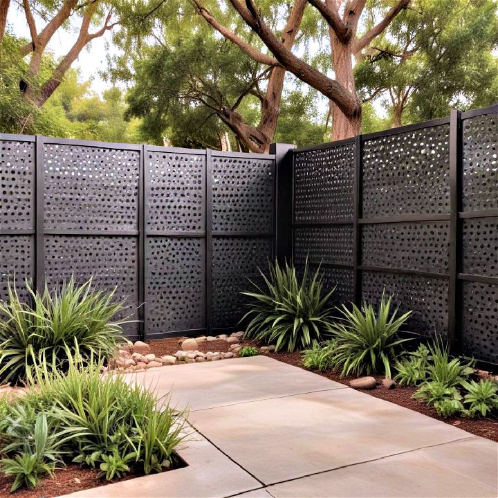 chic and modern perforated metal sheets