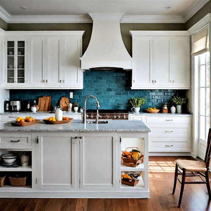 classic and timeless white kitchen cabinets