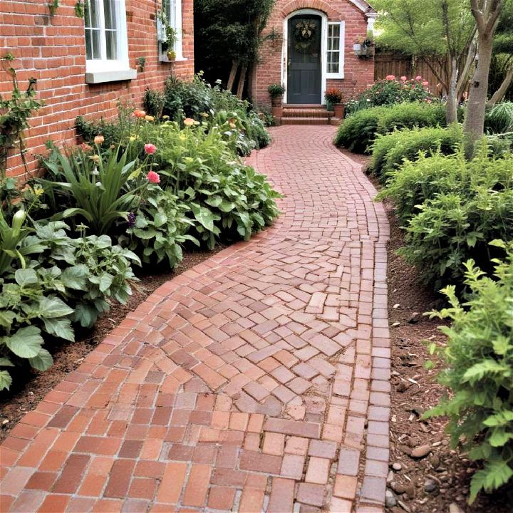 classic brick walkways