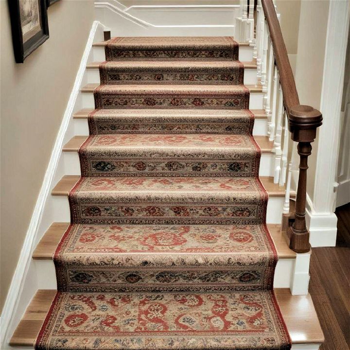 classic carpet runner for stairs