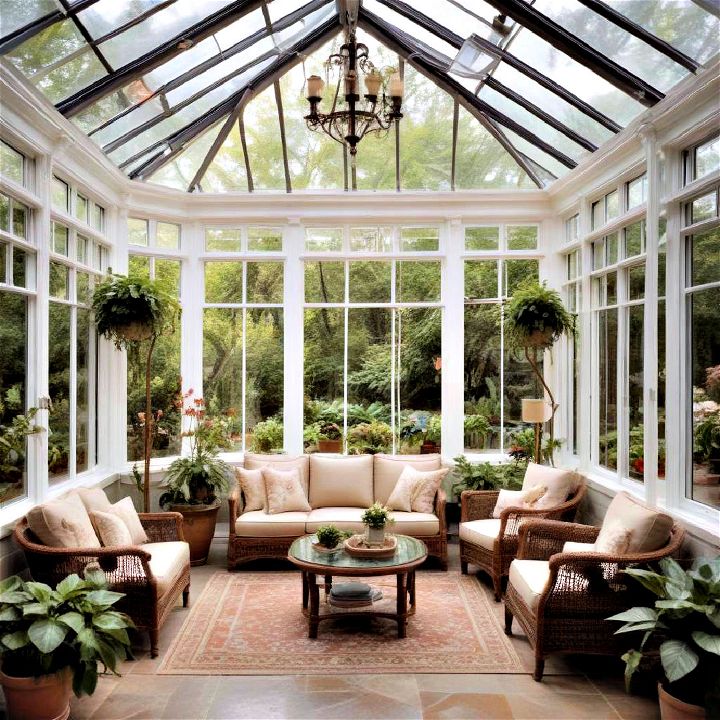 classic conservatory in your sunroom