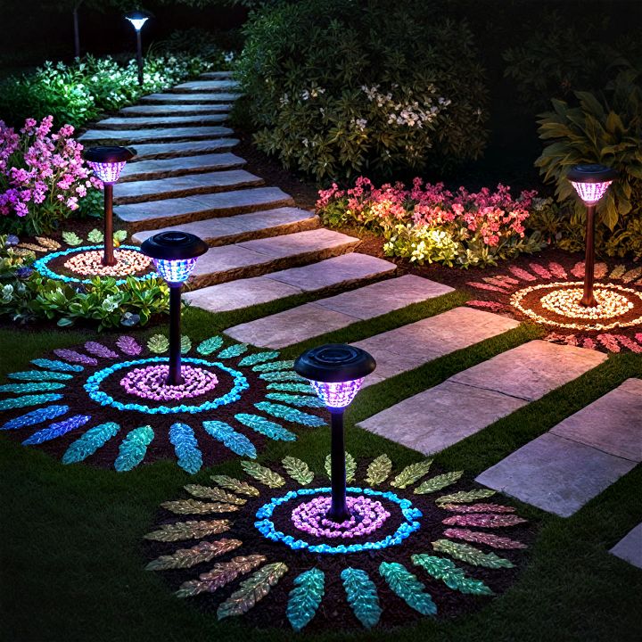 color changing led lights for garden